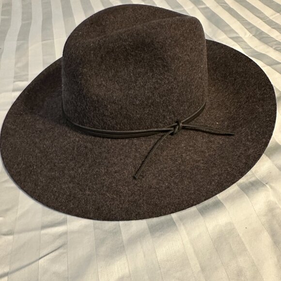 Neiman Marcus Wool Fedora NWT - Picture 1 of 5